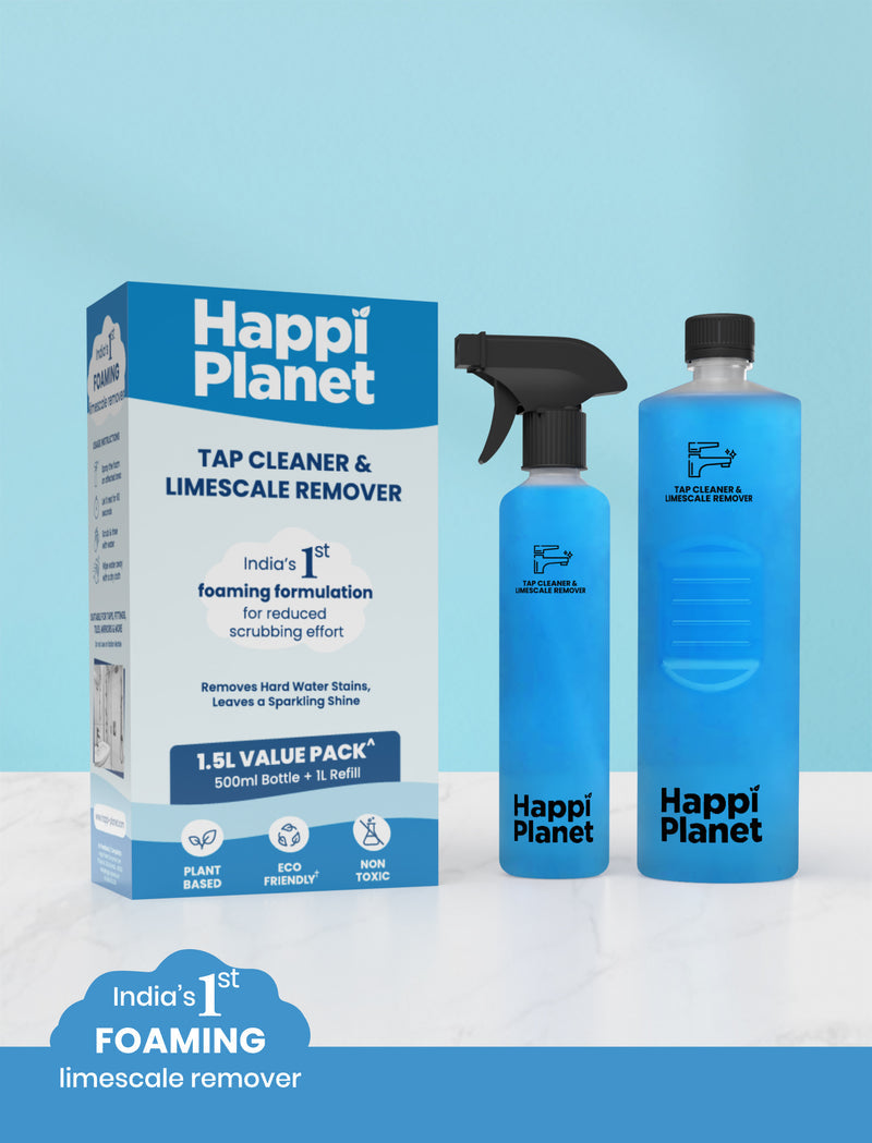 Happi Planet FoamShine Tap & Bathroom Cleaner"