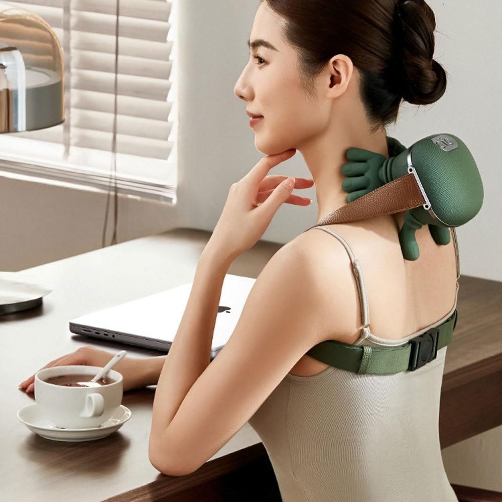 Wireless 4D Shiatsu Neck Massager