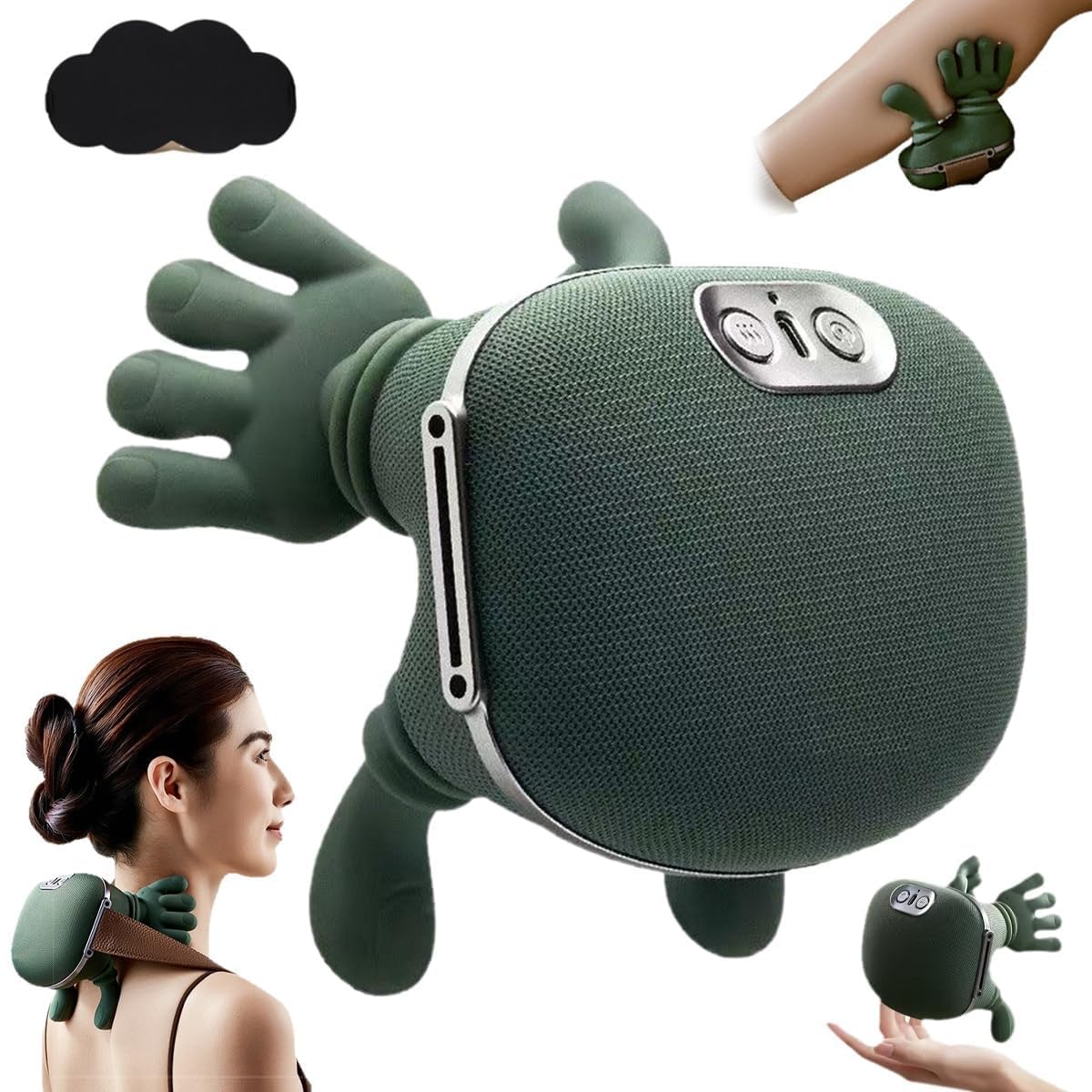 Wireless 4D Shiatsu Neck Massager