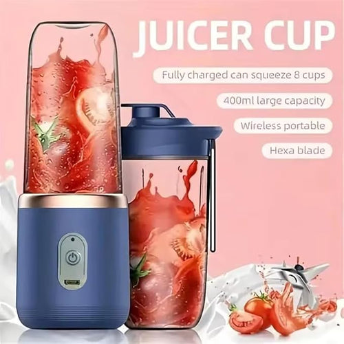 Blender Electric Juicers Fruit Mixers USB Rechargeable