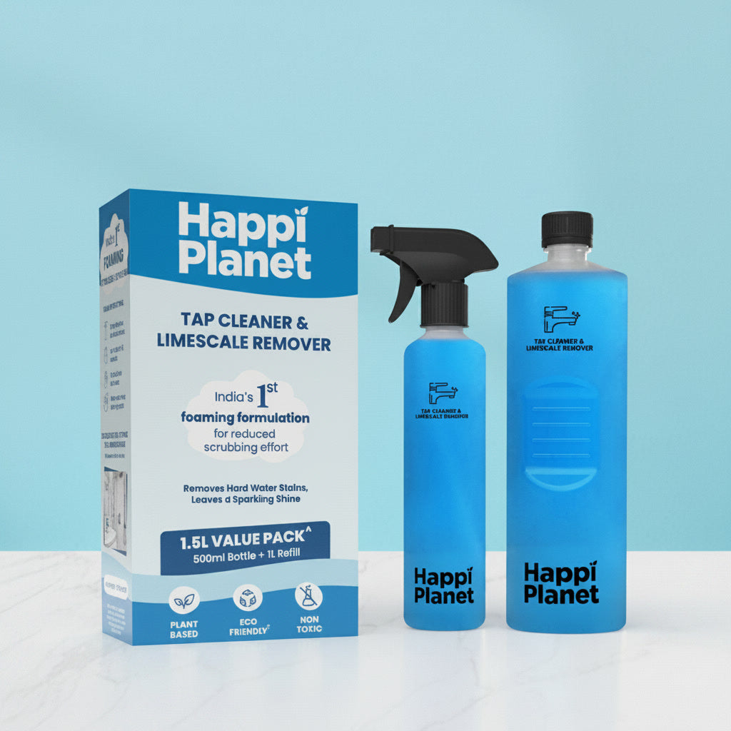 Happi Planet FoamShine Tap & Bathroom Cleaner"